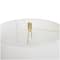 2ft. Gold Metal Abstract Tiered Pillar Accent Lamp with Glass Base